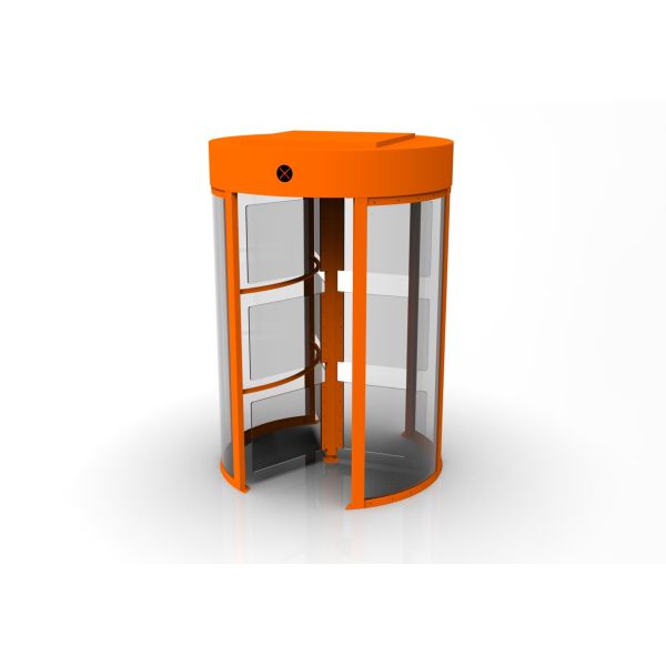 Face Recognition Turnstile Barrier Gate System Access Control Full Height Security Turnstile