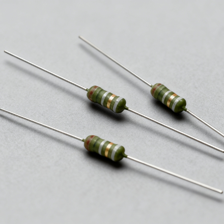 300ppm Temperature Coefficient Wire Wound Resistors Flameproof Non Inductive
