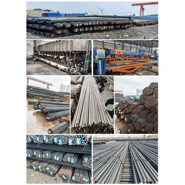 Big Stock Rebar Hrb335 Hrb400 Hrb500 8mm 10mm 12mm 14mm 16mm 20mm25mm Cement Iron Rod Reinforcing Deformed Steel Rebar Ukraine