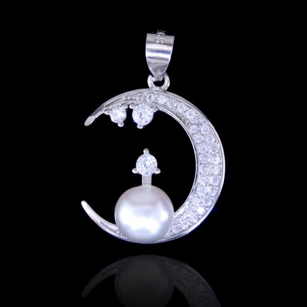 925 Silver Cubic Zirconia Pendant Jewellery Cross CZ Pendant For Christs