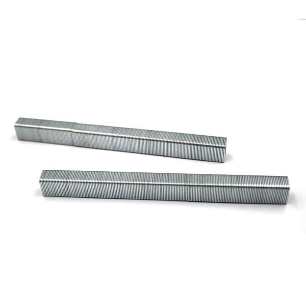 7110 10 mm 3/8 Crown Pneumatic Air Staple para processo de fabricação de aço
