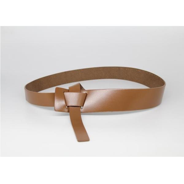 Brown 120cm Jumpsuit Coat Women's Fashion Leather Belts