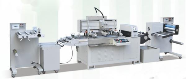 450mm Printed Area UV Screen Printing Machine with 8000time/hour Speed and 600mm*800mm Mesh Frame