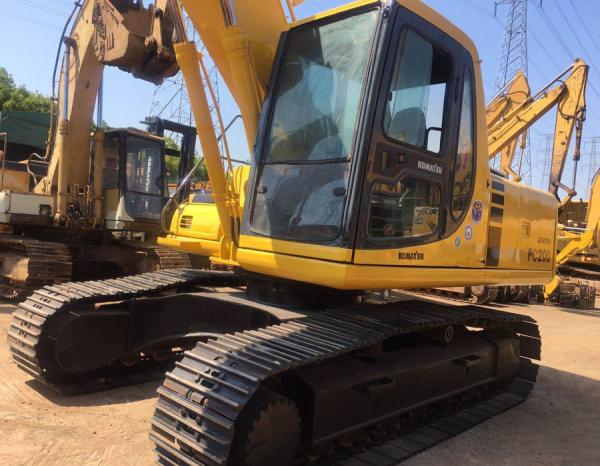 2000kg 2016 Year PC200 5.5km/H Used Komatsu Excavator