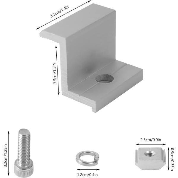 Snow Load 1.5KN/m2 AS/NZS Standard Solar Bracket for Pantile Tile Roof Adjustable Hook