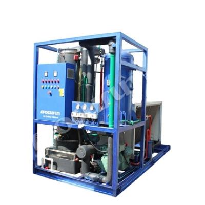 Máquina de gelo de tubo para consumo humano de 500 kg/h em L1500 X W 1200 X H1800 Medidas