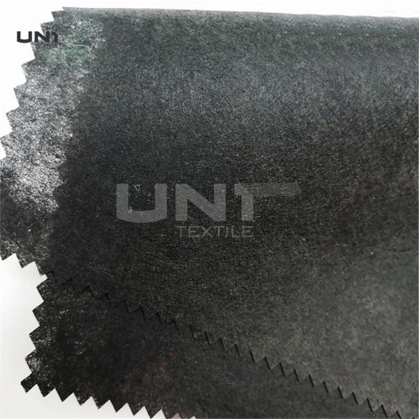Polyester Viscose Cut Away Embroidery Interlining Black Nonwoven Interlining
