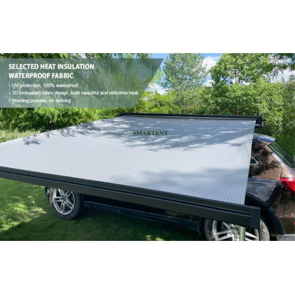 Современная наружная крыша верхняя палатка 2,5 * 2,5 М 3D рельефный винил полуавтоматический боковой тент автомобиля