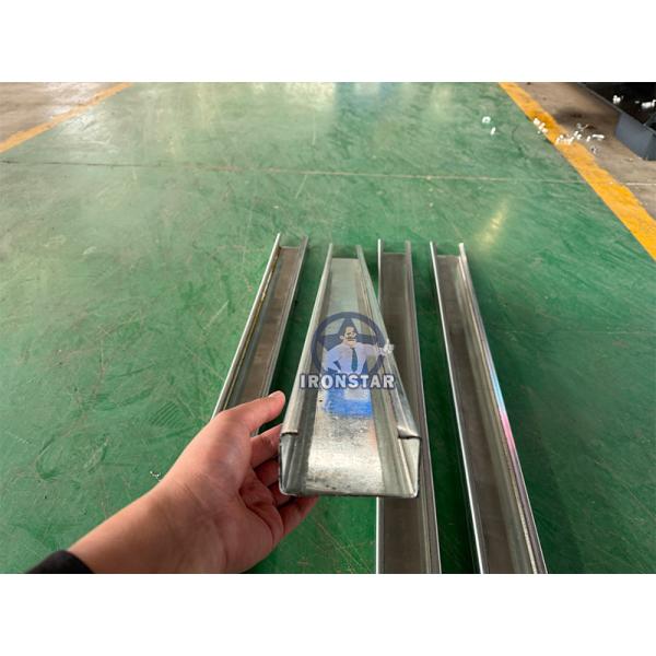 “One Machine Multiple Sizes Factory Direct C Purlin Roll Forming Machine 80-300mm Adjustable Size C Channel Forming Machine Wide Range Adjustable 80-300mm C Purlin Roll Former Factory Direct ”
