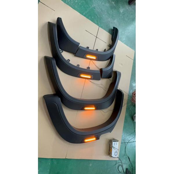 Plastic Black / White Car Fender Flare For Toyota Rocco Wheel Fender Flares