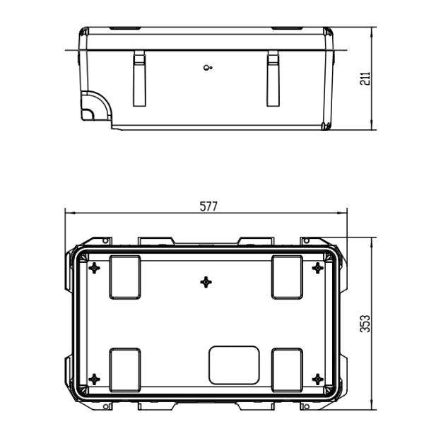 Станция IP65 команды радио сетки IP портативная аварийная