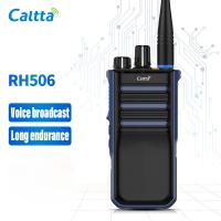 Transmissão de voz ferroviária de longa duração Walkie Talkies profissionais RH506 Digital sem fio