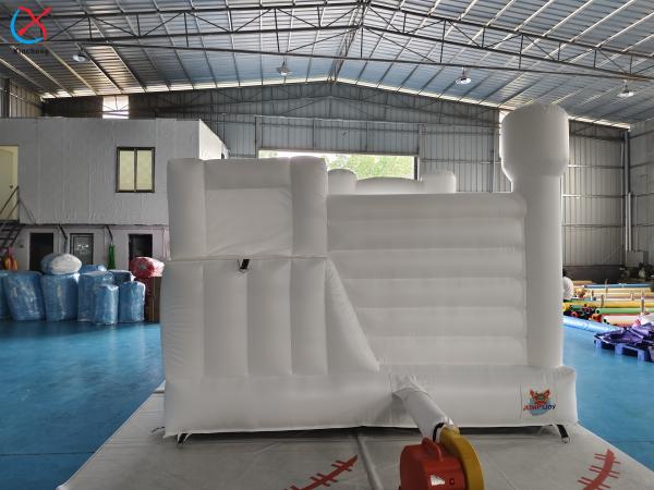Manufacturer Commercial Inflatable Bouncer Inflatable Combos White Wedding Castle