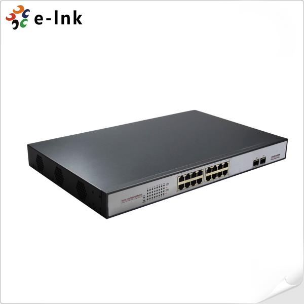 16G + 2SFP Unmanaged PoE Switch with PoE+