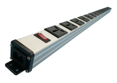 48 maneira universal resistente do PDU 16 da tira do poder do metal da polegada para o uso do transformador/adaptador