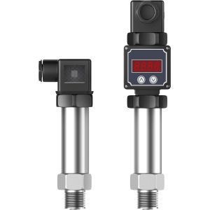 Compact pressure transmitter with display