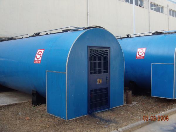Stationary Type Liquid Asphalt Storage Tanks Tank Big Capacity 70000L