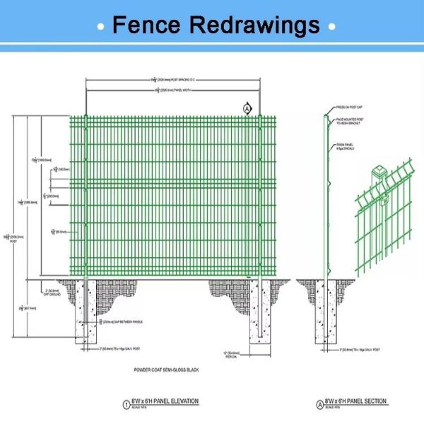 Outdoor Decorative Pvc Coated 3D Bending Fence Welded Iron Wire
