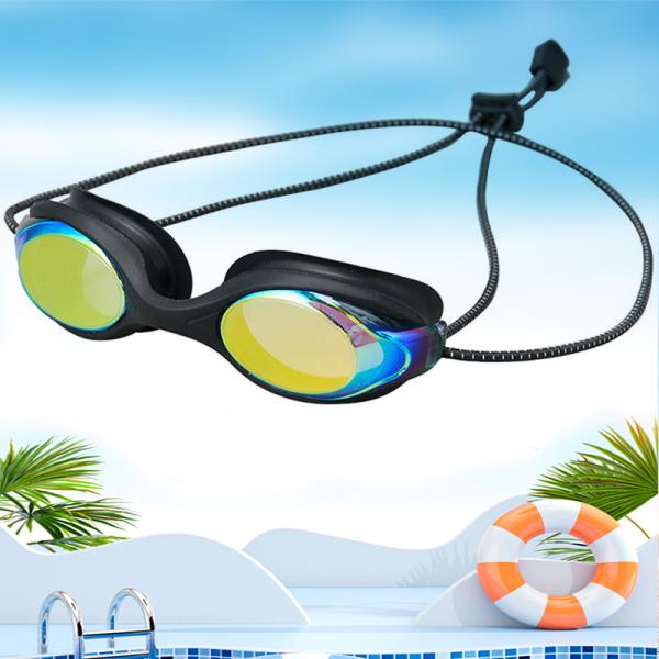 Ultra-Claridad de visión amplia anteojos de natación con protección anti niebla y UV anteojos de natación para adultos anteojos de natación anti niebla