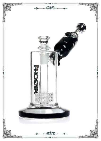Phoenix Star Matrix Bongs Glycerin Freezable Coil Tube Bong Glass Water Pipe