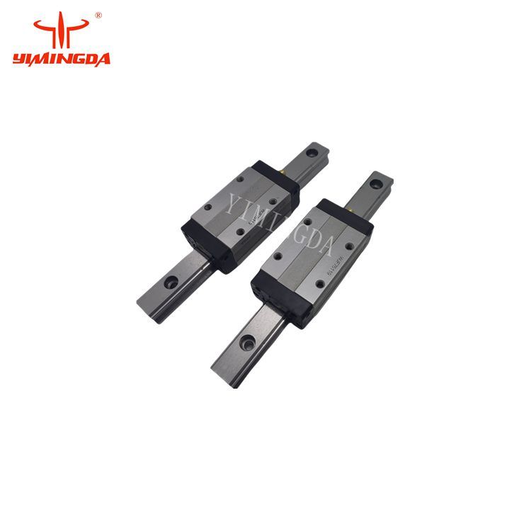 15MM Extended Steel Alloy Bearing Block & Rail Assembly 1011858000 for Atria Cutter Spare Parts