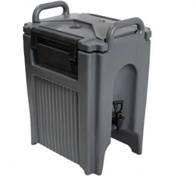 5 Gallon Grey Insulated Beverage Dispenser For Hot Cold Drink