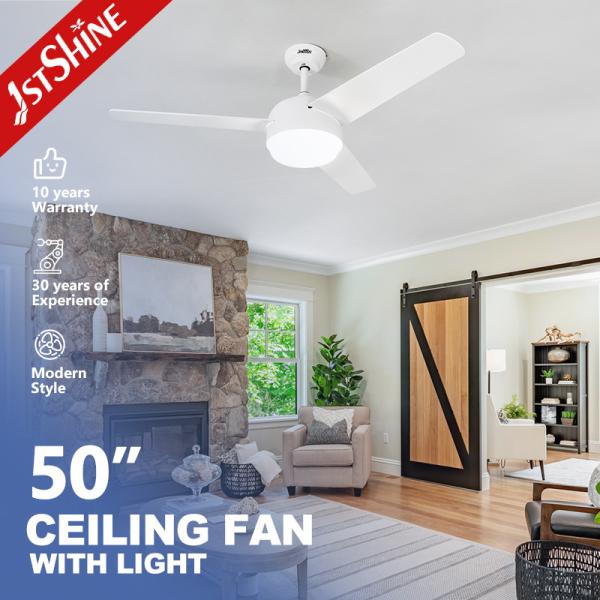 SAA Certified 3 MDF Blades LED Light Ceiling Fan with Customized Design and Remote Control