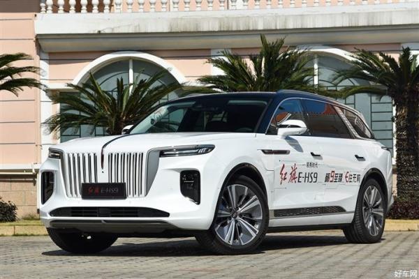 Grande escala de luxe de SUV Hongqi E-HS9 120kWh 660km dos carros elétricos