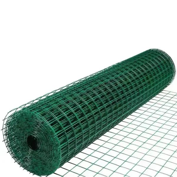 Custom Pvc Coated Welded Wire Mesh Hot Dipped Galvanized Square Hole Welding Weave Style