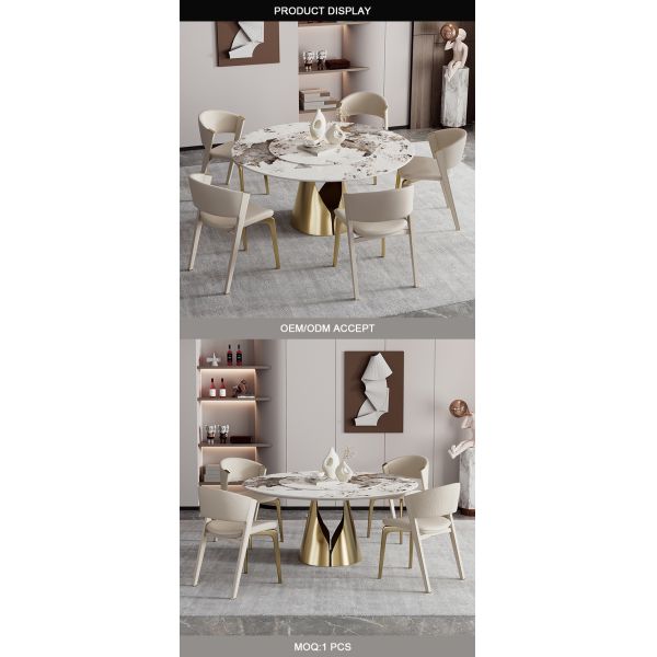 Standard Size Luxury Dining Chair Upholstered Leather Italian Modern Legs Kitchen Restaurant Dining Room Chairs