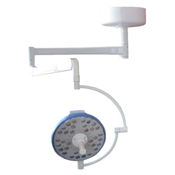 Single Dome Ceiling Mounted Examination Light , LED Surgical Lamp For Dental