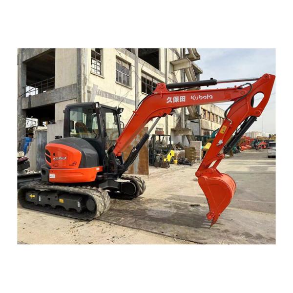 Original Kubota Kx163 Excavator 5 Ton with 0.22 m3 Bucket Capacity Made In Japan