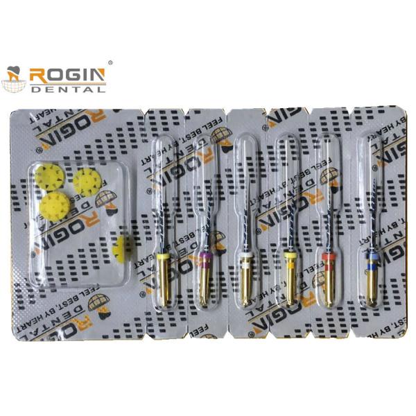 Dental Material Endo Rotary Files Endodontics High Flexibility For Root Canal Treatment