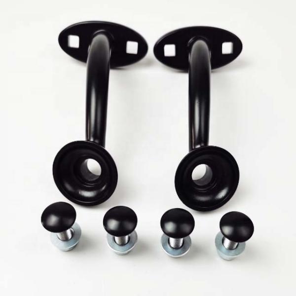 Steel Street Rat Hot Rod Black or Polished Headlight Stands Mounts for Universal Car Fitment Superior Performance