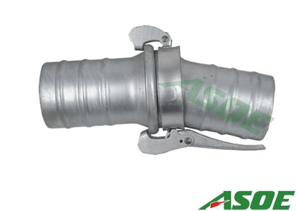 Hot Deep Galvanized Type B Coupler , Bauer Pipe Fittings Hose Accessories