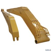 Telescopic Demolition Excavator Long Reach Boom 3 Section Arm Attachment Customized
