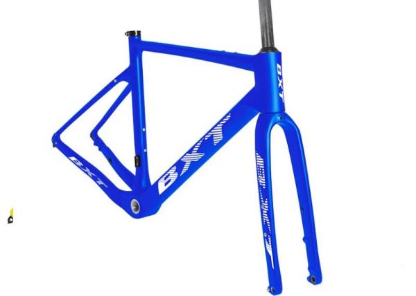 Disc Brake Carbon Fiber Gravel Bike Frame 700C Aero Shaping