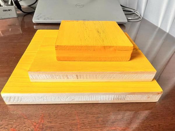 21/25/27mm amarelo de três camadas de placas de revestimento de 3-Ply com painel de pinheiro de abeto