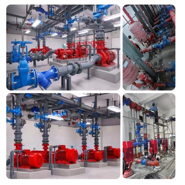 Diesel Engine Firefighting Water Pump Constant Pressure Frequency Conversion 220V