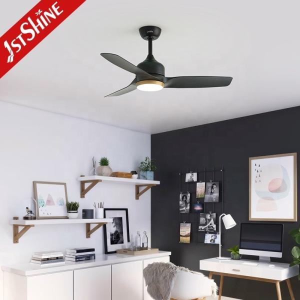 Ventilador de teto LED de comprimento de suspensão interior de 42 com alto fluxo de ar e iluminação ajustável