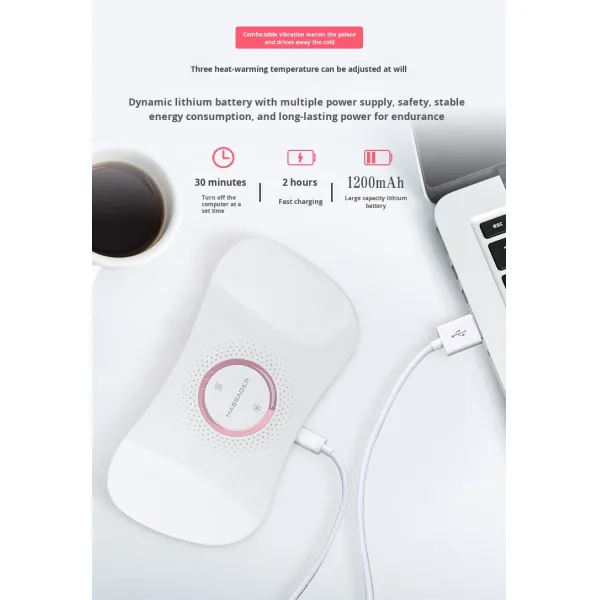 Best Selling Smart Heating Massage Belt Electric Heating Waist Belt Heating Lumbar Support and Warm Uterus Care Device