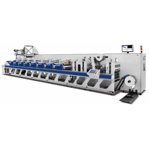 80m/Min Adhesive Flexographic Printing Machine With Varnishing