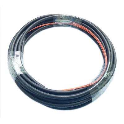 Preto exterior resistente UV Lc/Upc do PVC do cabo de fibra ótica Om2 - Lc/Upc 10.0mm
