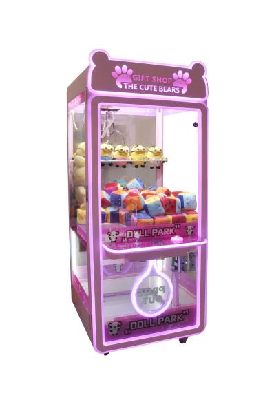 1 Player Crane Machine Claw Mini Super Crane Claw Machine W800*D860*H2200