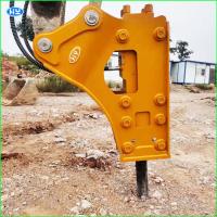 Burin hydraulique de l'attachement Q345B 175mm de briseur de roche de démolition