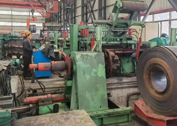 1600mm Steel Slitting Machine for 0.8-5mm Thickness with 45m/min Speed