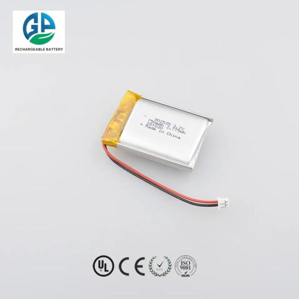 902535 750mah 3.7v литий полимерный аккумулятор в детских автомобилях