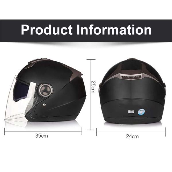 Breathable Function Anti-Collision Safety Protection Open Face Helmet for Motorcycle