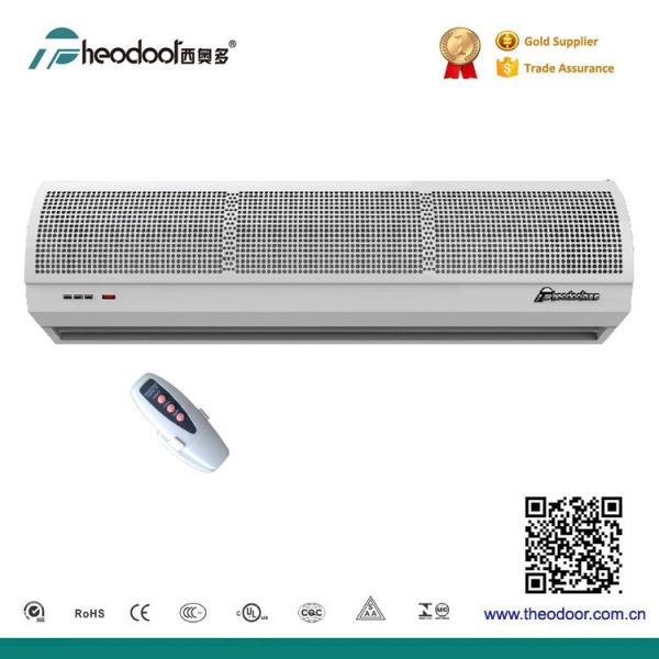 2024 Série 4G Cortina de ar térmico sobre porta aquecedor de ventilador com aquecedor PTC elétrico RM-12S controle remoto CE