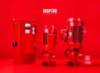 Conjunto de bombas de fuego en línea verticales de 500 GPM NFPA 20 Paquete de bombas de fuego